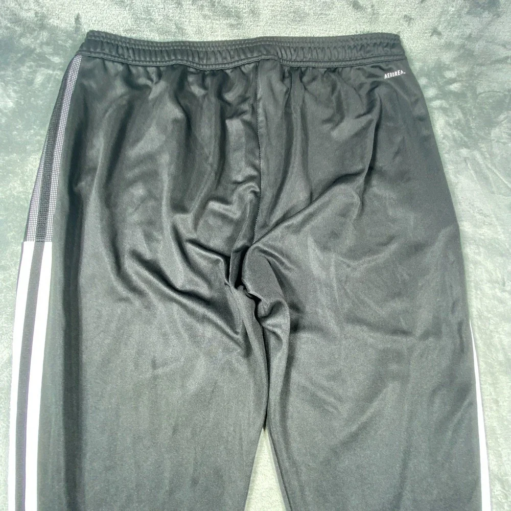 Adidas Track Pants 2XL Mens Prime Green AEROREADY Training Workout Ankle Zip Gym